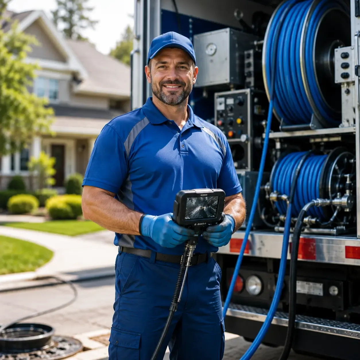 Local outdoor drain cleaning specialists in Willimantic, CT